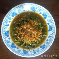 Tumis Kangkung Ebi রেসিপির প্রধান ছবি