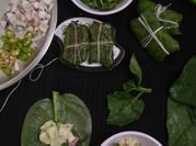 A picture of spinach wrap