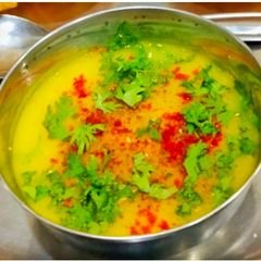 Maharashtrian Moog Daal Varan A picture of Maharashtrian Moog Daal Varan.