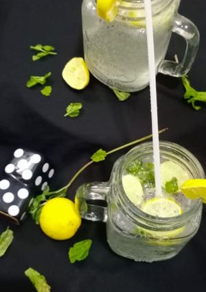 A picture of Virgin mojito.