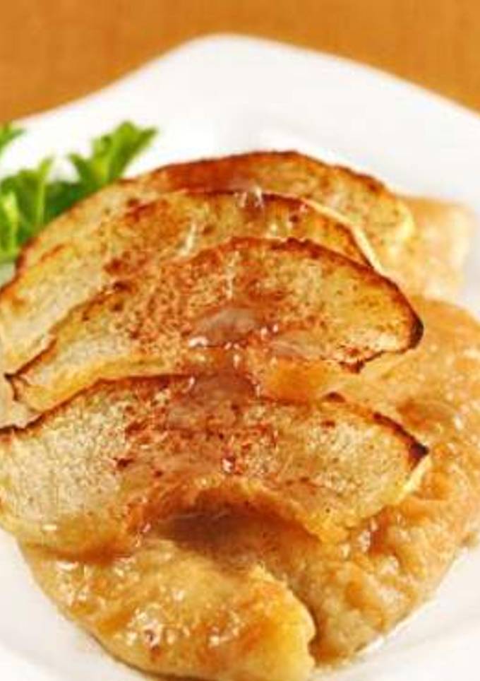 Куриное филе с яблоками