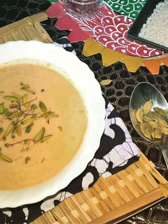 A picture of Date Palm Jaggery Kheer / Pudding.