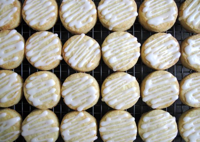 Steps to Make Super Quick Homemade Lemon Shortbread Cookies