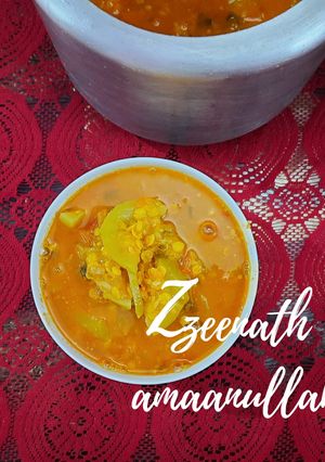 A picture of 2 Lentils Hyderabadi Dalcha.