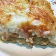 Lasaña de berenjenas y atún