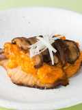 Oven-baked Japanese Yellowtail with Shiitake Mushrooms