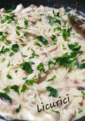 O poză a rețetei Creamy pasta.