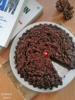 Foto resep Choco Crumble Banana Cake