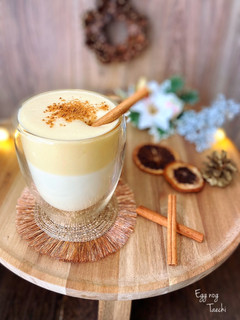 A picture of Enjoy a Mocktail! Eggnog.
