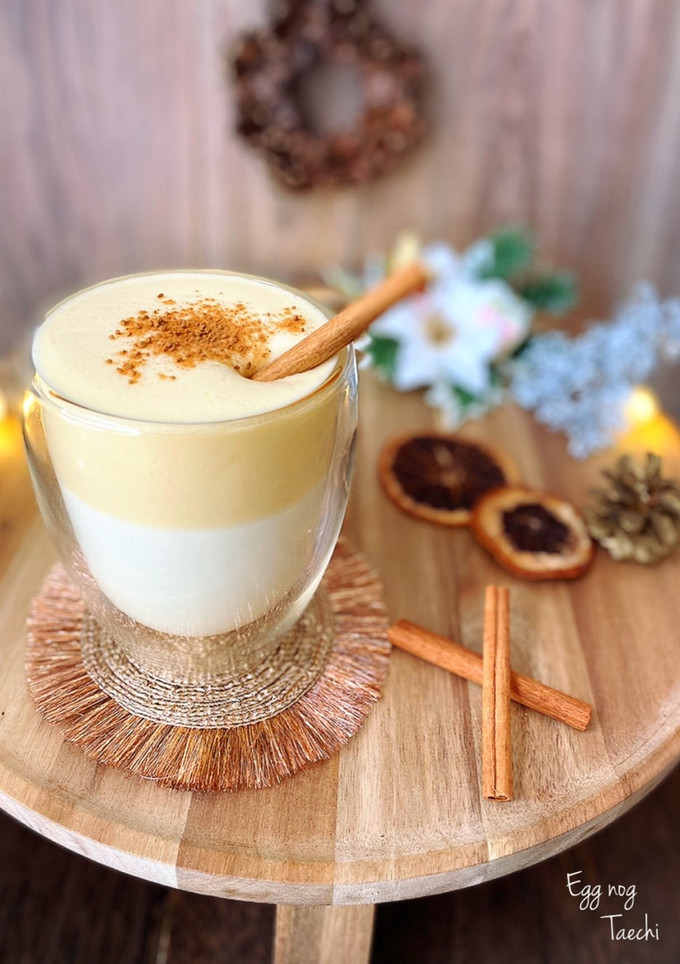 A picture of Enjoy a Mocktail! Eggnog.