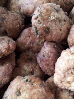 A picture of Mathri ( Indian Savoury Snack).