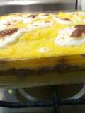 Pastel de carne y polenta