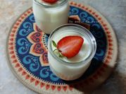 Une photo de crème pâtissière