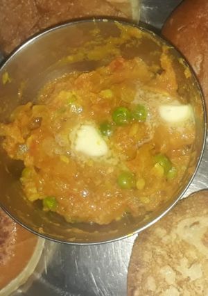 A picture of Paav bhaji.