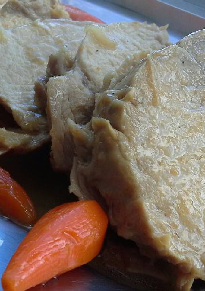 Una foto de Lomo de cerdo a la cerveza