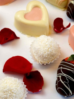 Una foto de Bombones fáciles de San Valentín