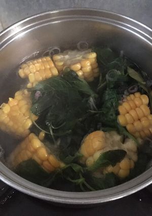 Foto resep Sayur bayam jagung