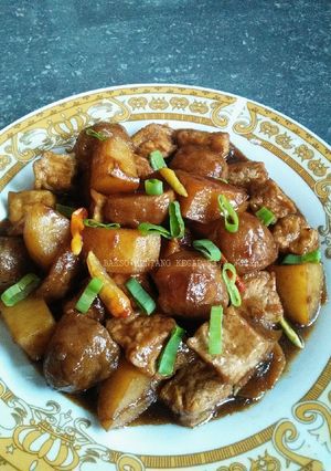 Foto resep Bakso Kentang Kecap