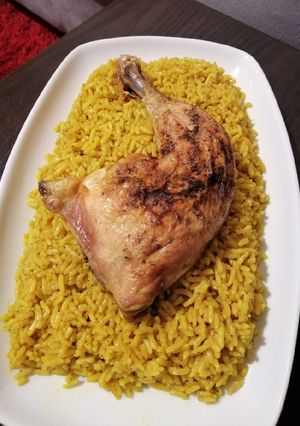 صورة لوصفة رز كبسة مدخنة ☺️😋