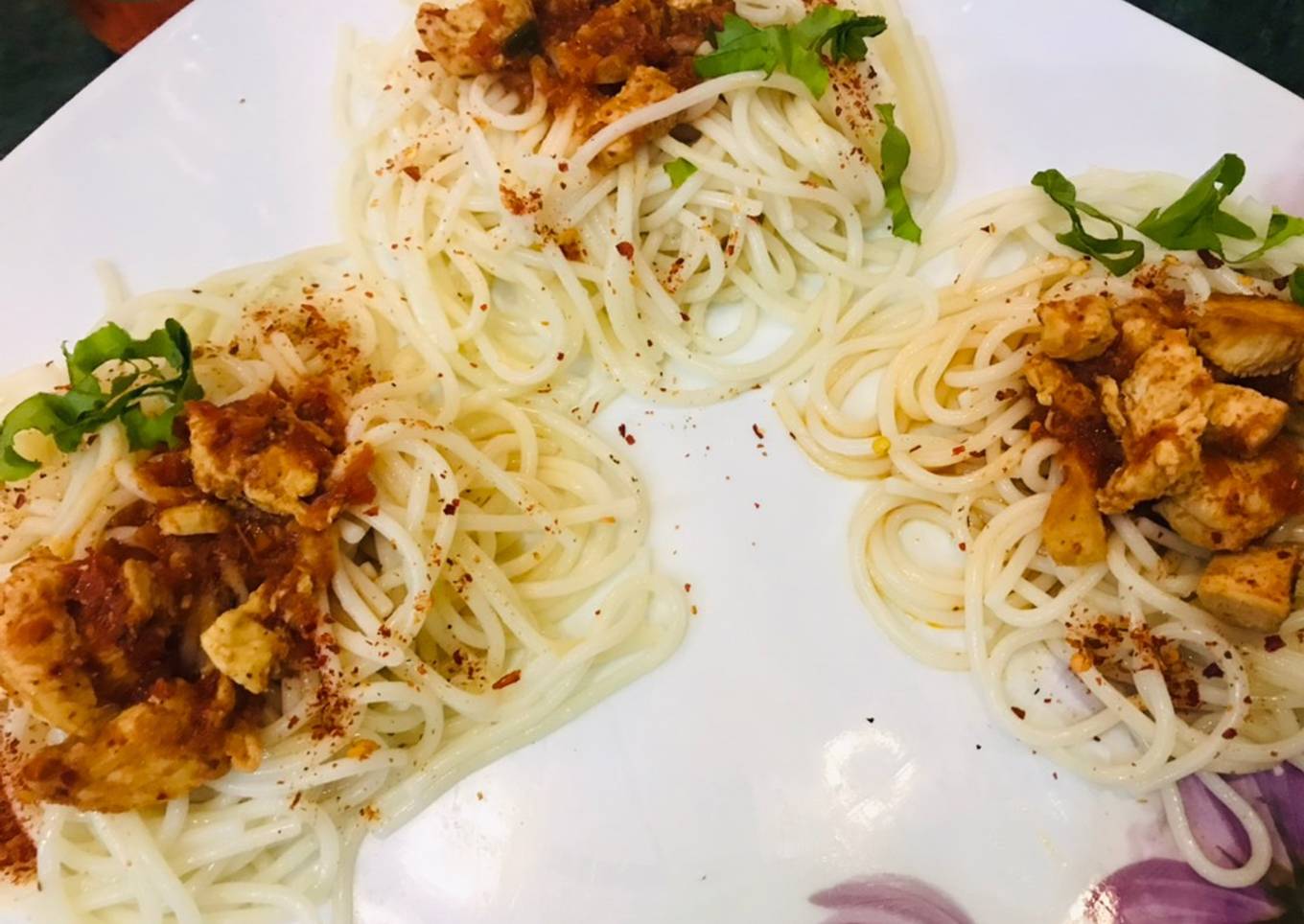 Sautéed Spaghetti