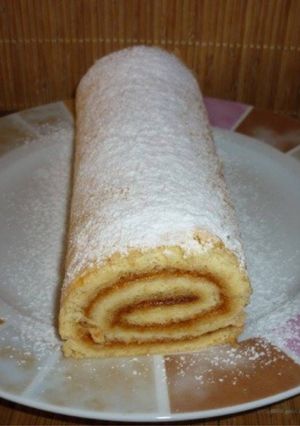 Piskótatekercs recept fotója