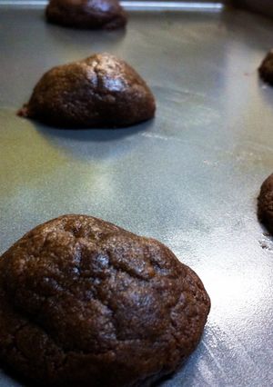 A picture of Nutella Cookies.
