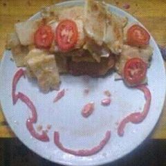 A picture of Shallow fried ugali.#myStapleFoodRecipeContest.