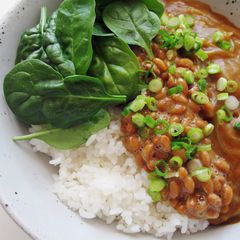 A picture of Quick & Easy Curry With Nattō.