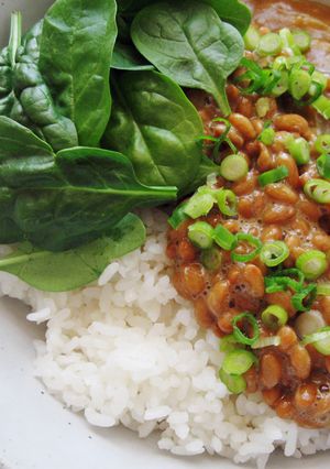 A picture of Quick & Easy Curry With Nattō.