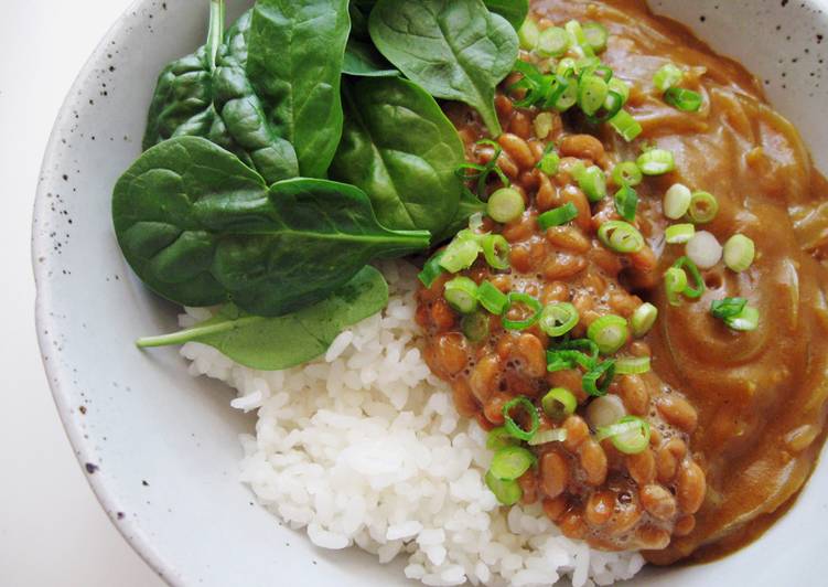 Homemade Quick &amp; Easy Curry With Nattō
