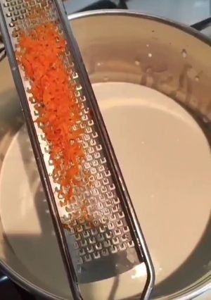 Foto di Panna cotta al sentore d'arancia