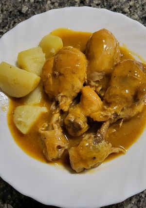 Una foto de Muslos de pollo a la cerveza
