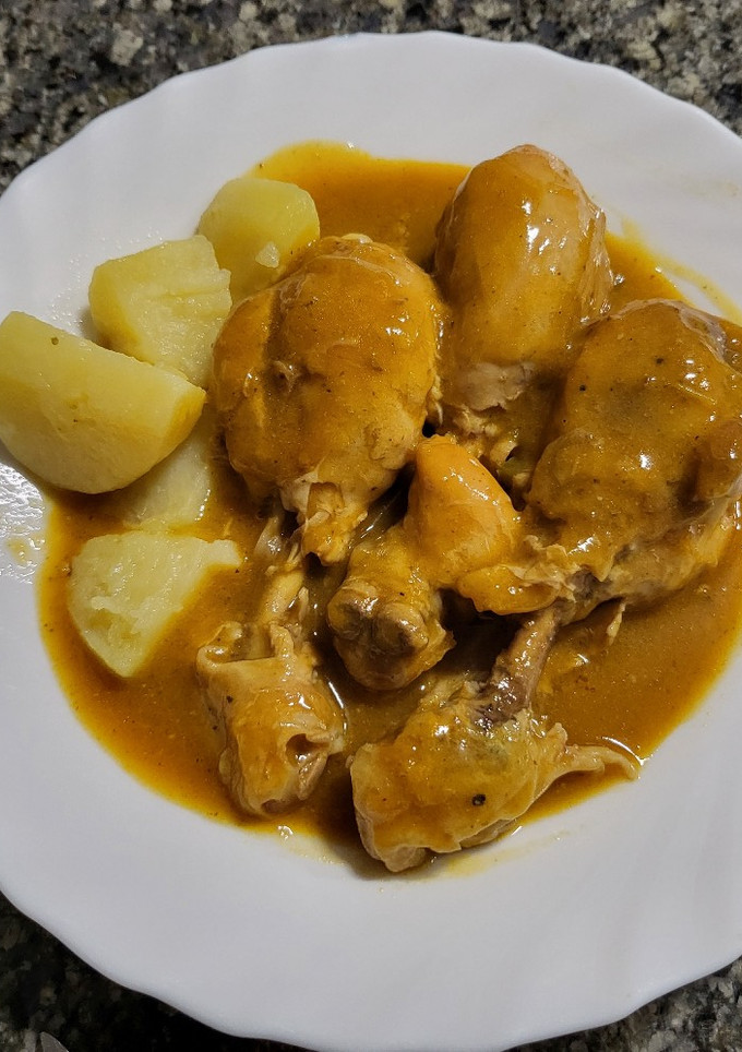 Una foto de Muslos de pollo a la cerveza