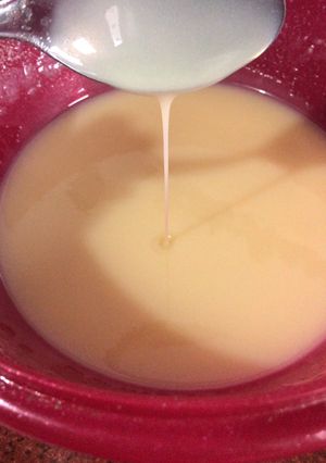 Una foto de Leche condensada casera