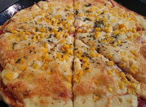 صورة لوصفة بيتزا بالجبن ☺😋🧀🍕🍕