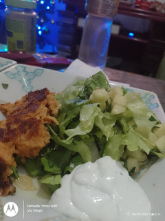 Una foto de Ensalada tipo Waldorf vegana con no pollo 🌱