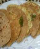 Stuffed  Egg  Paratha