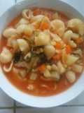 Sopa de verduras y coditos 🍜🍴