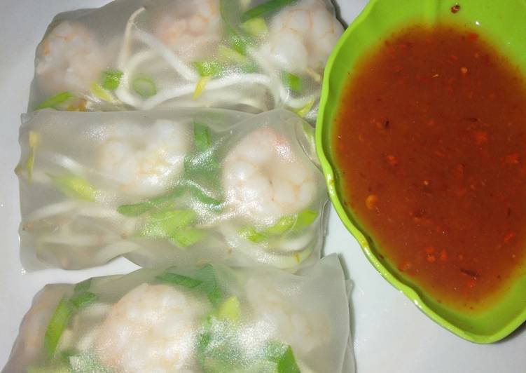 Resep Vietnamese spring roll yang Bisa Manjain Lidah