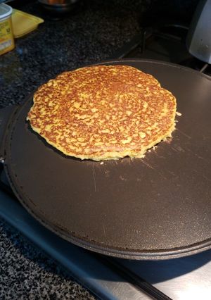 Una foto de Cachapas de maíz tierno