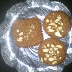 Honey oats carrot cuppies.. A picture of Honey oats carrot cuppies...