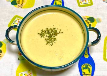 How to Make Delicious Corn  Sweet Potato Rich Cold Potage Soup
