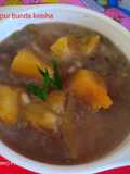 Kolak ubi,nangka,dan kacang hijau