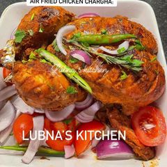 A picture of Air Fried Chicken Chargha:.