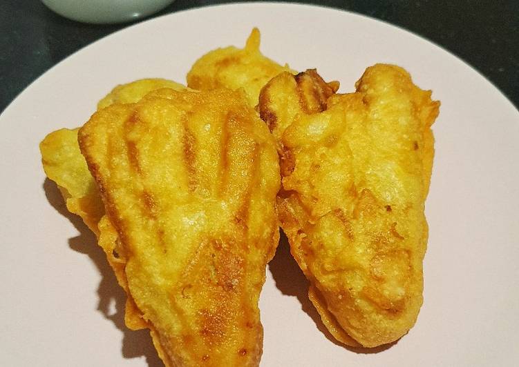 Pisang goreng crispy