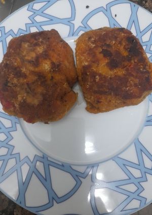 Una foto de Hamburguesas veganas de garbanzos