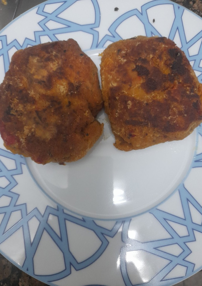 Una foto de Hamburguesas veganas de garbanzos
