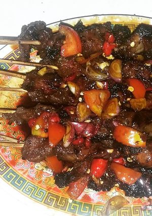 Foto resep Sate kambing empuk