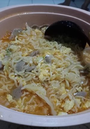 Foto resep Mie tek tek indomie kuah