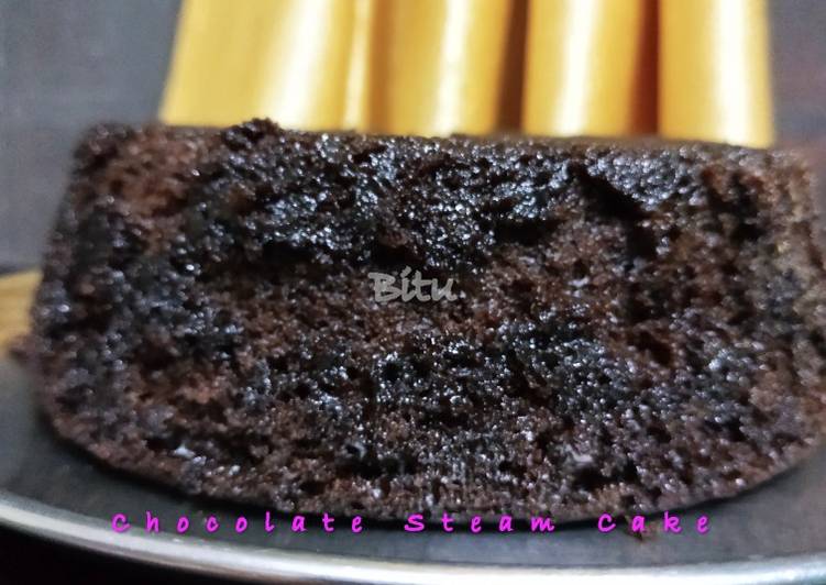 Chocolate steam cake